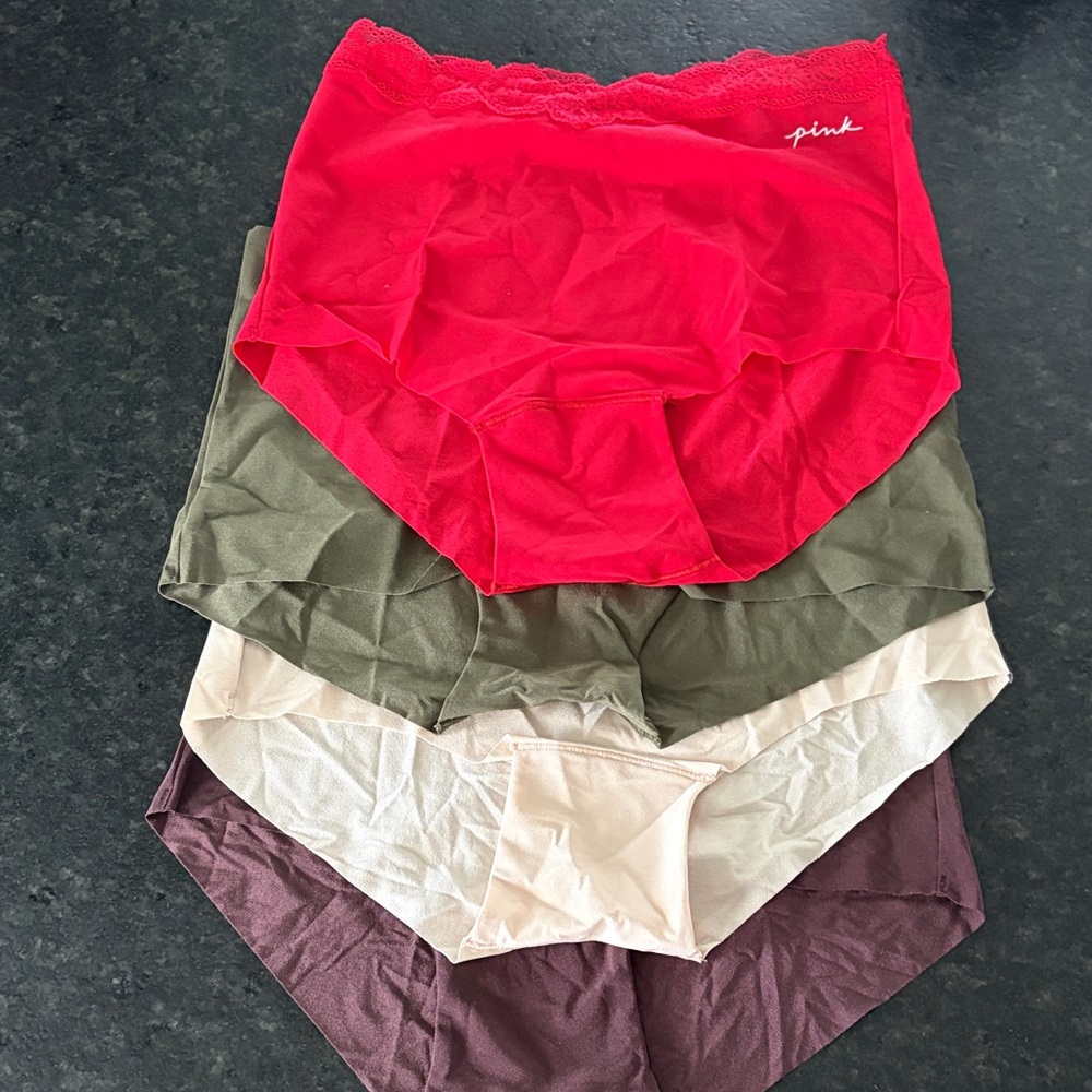 Victoria's Secret Pink BOYSHORT Panties set NWT